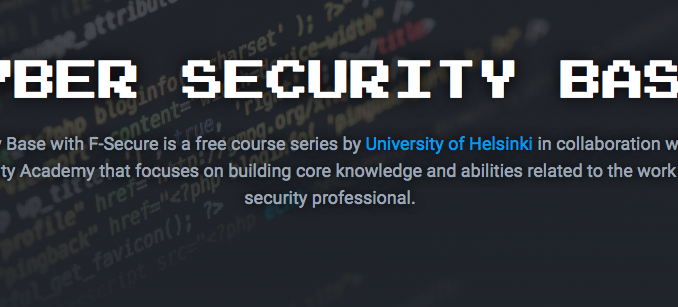 cyber-security-base-course